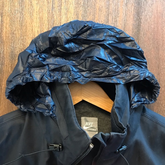 Nike Men’s 100% Cotton Canvas Jacket with Hood - Picture 10 of 11